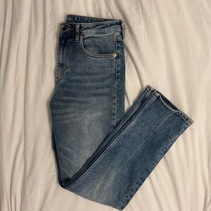 H&M | slim ankle high waist jeans